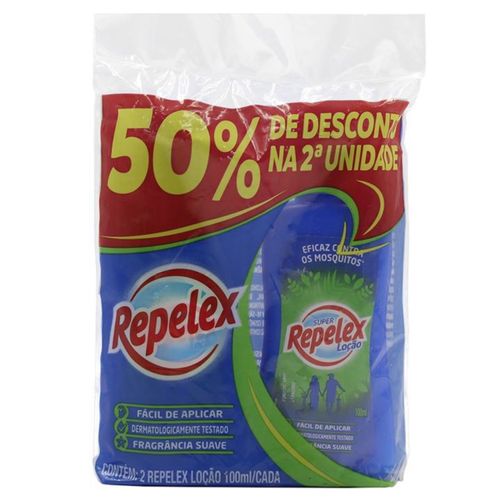 Repelente Repelex Loção Family 2X100ml Repelente Repelex Loção Family 2X100ml