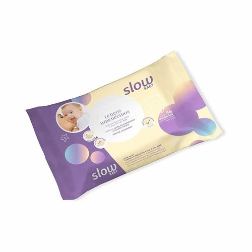 Lenço Umed Slow Baby c/96 Unidades