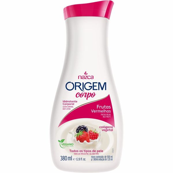 Hidratante Origem 380ml Frutas Vermelhas