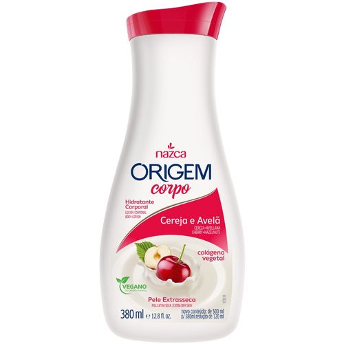 Hidratante Origem 380ml Cereja Avelã
