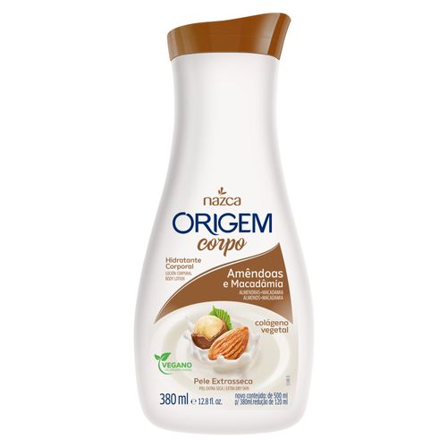 Hidratante Origem 380ml Amêndoas Macadamia