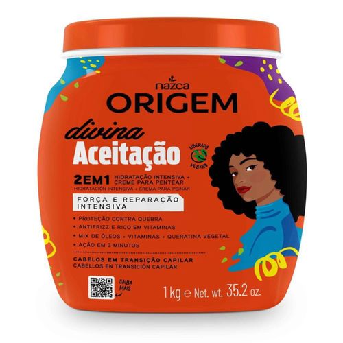 Creme Para Tratamento Origem 1Kg 2 Em 1 Divina Aceitação