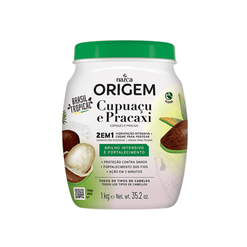 Creme Para Tratamento Origem 1 Kg Cupuacu E Abacaxi Creme Para Tratamento Origem 1 Kg Cupuacu E Abacaxi