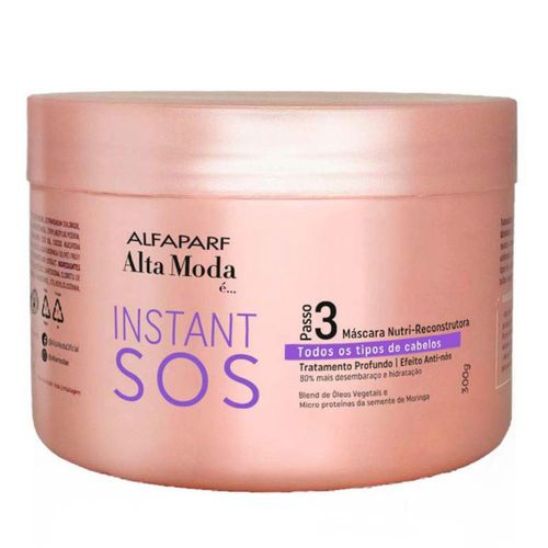 Creme Para Tratamento Alta Moda Sos Instant 300g Nutri-Resconstrução