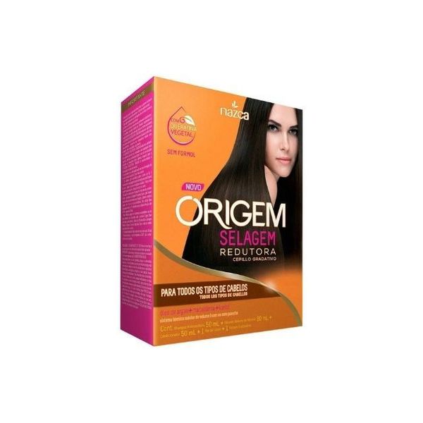 Creme Alisante Origem Selagem 90ml Cabelos Todo Tipo