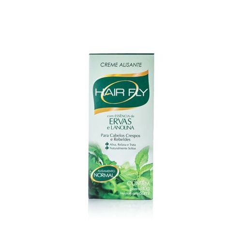 Creme Alisante Hair Fly 80g Ervas
