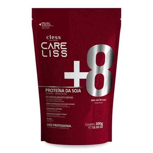 Care Liss Pó Descolorante Proteínas da Soja 300g