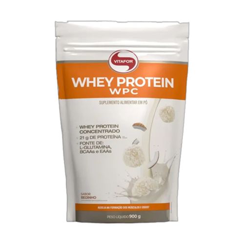 Whey Protein WPC Beijinho Vitafor 900g