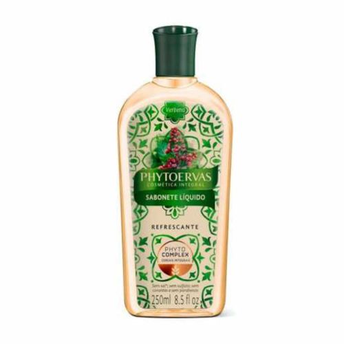 Kit c/9 Sabonete Líquido Vegetal Phytoervas Verbena 250ml