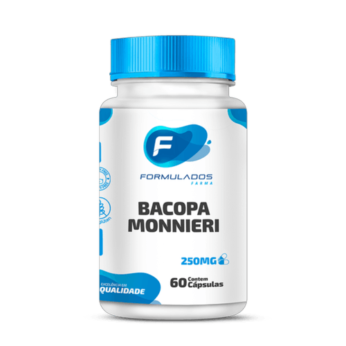 Bacopa Monnieri 250mg 60 Cápsulas Bacopa Monnieri 250mg 60 Cápsulas