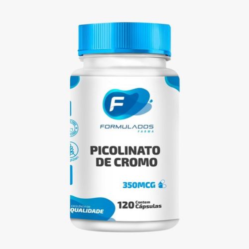 Picolinato de Cromo 350mcg 120 Cápsulas Picolinato de Cromo 350mcg 120 Cápsulas