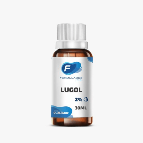 Solução de Lugol 2% 30ml Iodo Inorgânico Solução de Lugol 2% 30ml Iodo Inorgânico