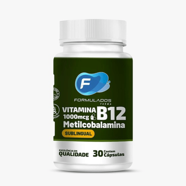 Metilcobalamina 1000mcg 30 Cápsulas Sublinguais