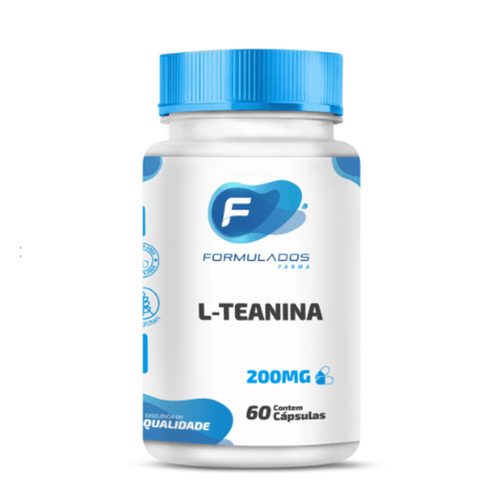 L-Teanina 200mg 60 Cápsulas