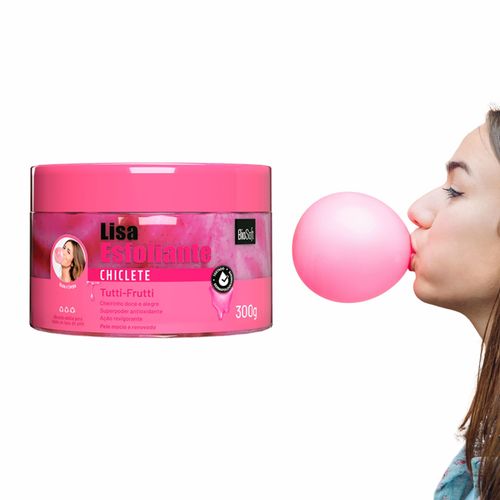 Esfoliação Corporal E Facial Média Abrasão Cheiroso Chiclete