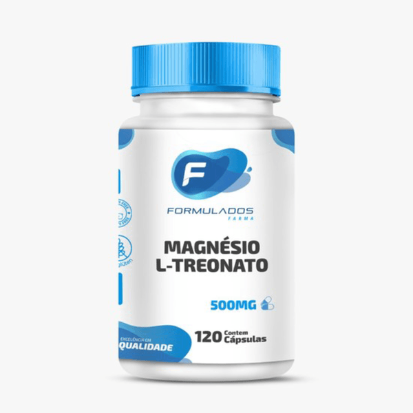 Suplemento Magnésio L-Treonato 500mg 120 Cápsulas