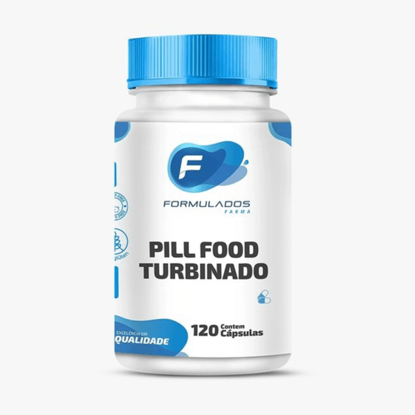 Pill Food Turbinado 120 cápsulas