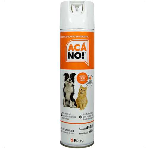 ACÁ NO AFASTA CÃES E GATOS 440ML KONIG ACÁ NO AFASTA CÃES E GATOS 440ML KONIG