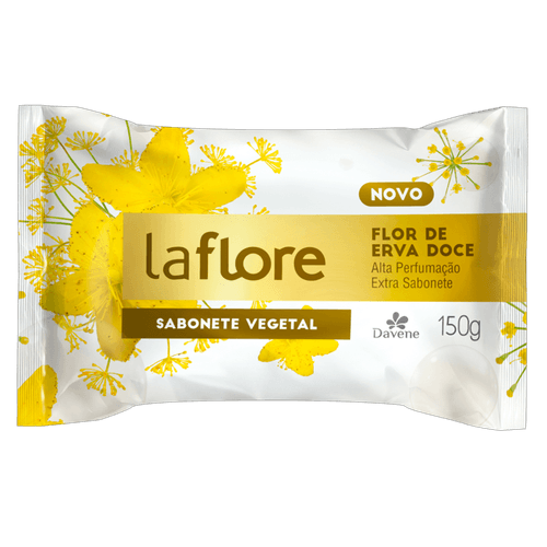 Kit c/16 Davene Sabonete Laflore Erva Doce 150g