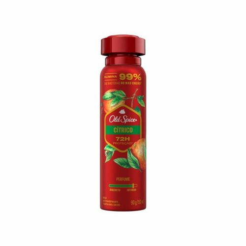 Kit c/4 Unidades de Desodorante Old Spice Aero Jat Sec 90g Citrico