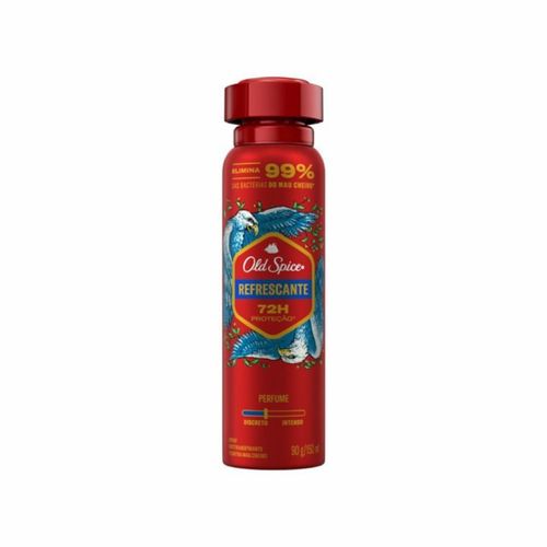 Kit c/4 Unidades de Desodorante Aerosol Jato Seco Old Refrescante Old Spice Simples 93g Kit c/4 Unidades de Desodorante Aerosol Jato Seco Old Refrescante Old Spice Simples 93g