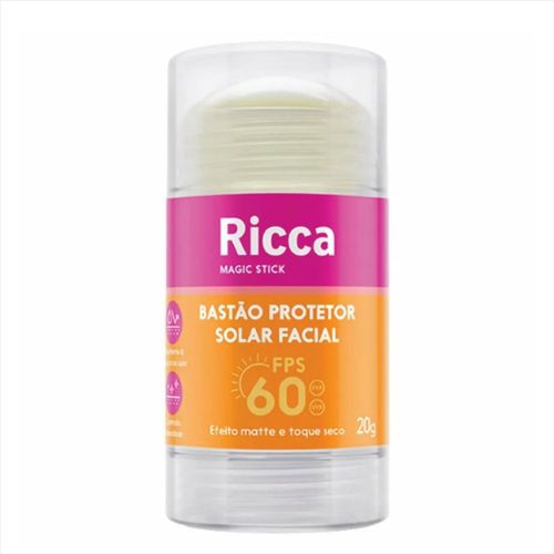 Ricca Bastão Protetor Solar FPS60 20g Ricca Bastão Protetor Solar FPS60 20g