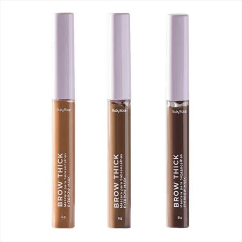 Ruby Rose Máscara de Sobrancelha Brow Thick HBF2800 6g dark