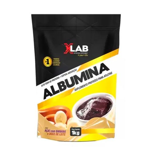 Albumina 1kg Sabor Açaí com Banana X-lab