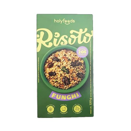 Risoto Proteico de Funghi Holyfoods 120g Risoto Proteico de Funghi Holyfoods 120g