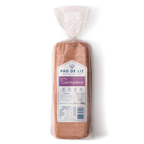 Pão de Trigo Sarraceno Sem Glúten Pão de Liz 500g