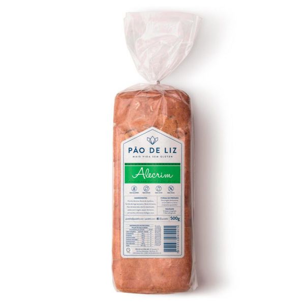 Pão de Alecrim Sem Glúten Pão de Liz 500g