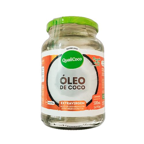Óleo de Coco Extravirgem Qualicoco 500ml Óleo de Coco Extravirgem Qualicoco 500ml