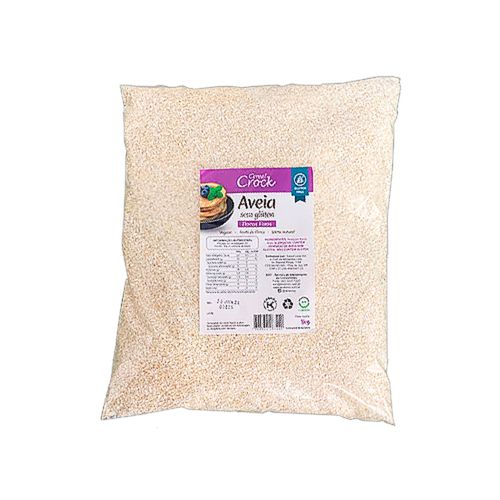 Aveia em Flocos Finos Sem Glúten Leve Croc 1kg Aveia em Flocos Finos Sem Glúten Leve Croc 1kg