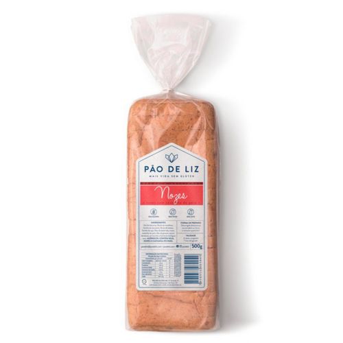 Pão de Nozes com Castanha Sem Glúten Pão de Liz 500g