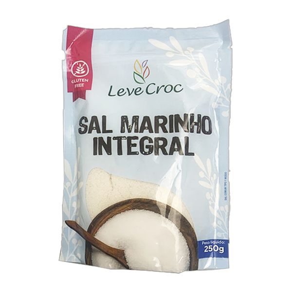 Sal Marinho Integral Leve Croc 250g
