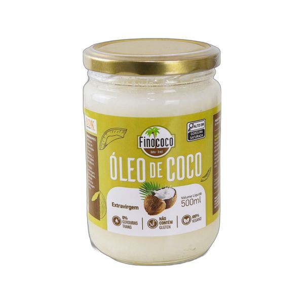 Óleo de Coco Extra Virgem Finococo 500ml