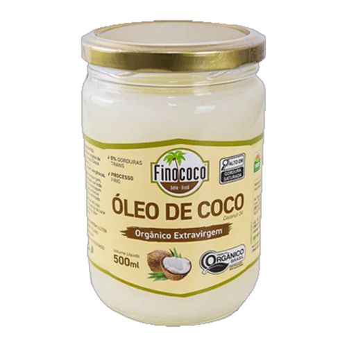 Óleo de Coco Extra Virgem Orgânico Finococo 500ml