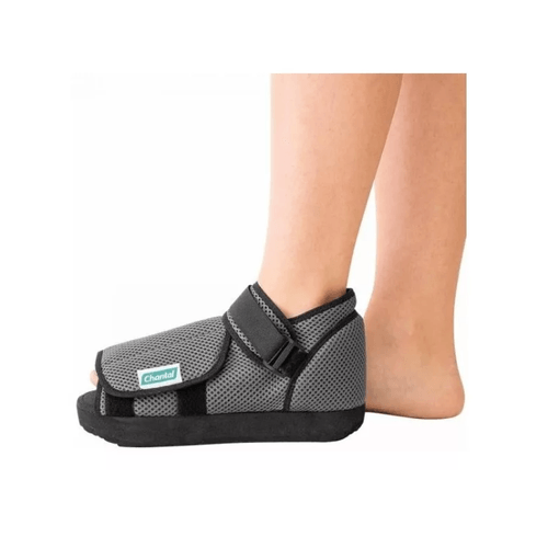 Sandália Ortopédica Cunha Pós Cirúrgica Baruk Apoio Retropé Evolution - Chantal P