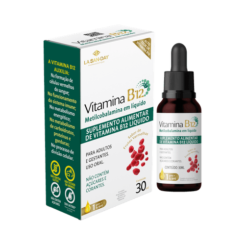 Vitamina B12 Líquida (30ml) Vitamina B12 Líquida (30ml)