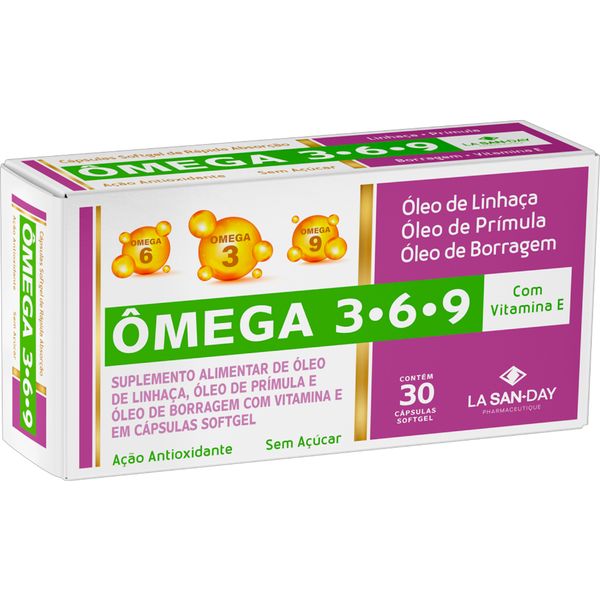 Ômega 3.6.9 (30 Cápsulas)