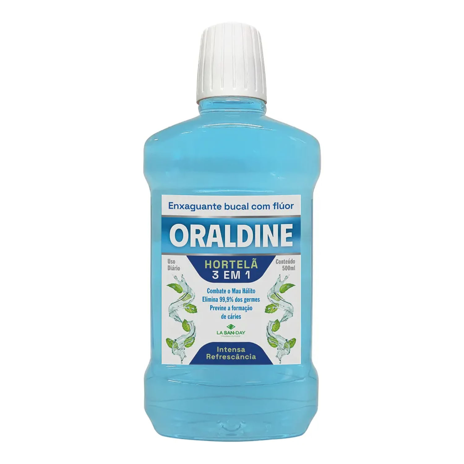 Oraldine Hortelã - 500ml - Com Álcool
