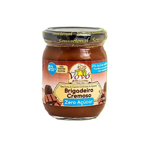 Brigadeiro Cremoso Zero Açucar - Doces Vovo de Sao Lourenco Brigadeiro Cremoso Zero Açucar - Doces Vovo de Sao Lourenco