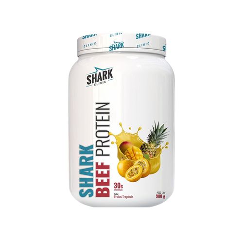 Whey Beef Protein Frutas Tropicais 900g -  Sharkpro Suplementos