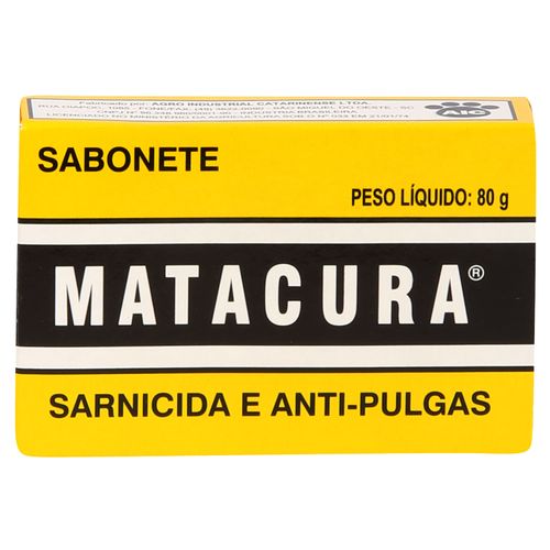 Sabonete Matacura Sarnicida e Antipulgas 80g