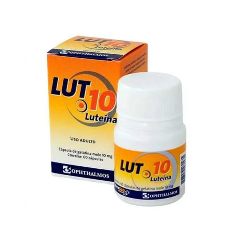 Lut 10 Luteína Suplemento Alimentar Ophthalmos Rohto 60cps Lut 10 Luteína Suplemento Alimentar Ophthalmos Rohto 60cps