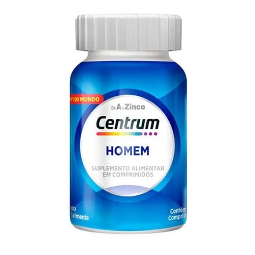 Suplemento Alimentar Centrum Homem 60cpr Suplemento Alimentar Centrum Homem 60cpr