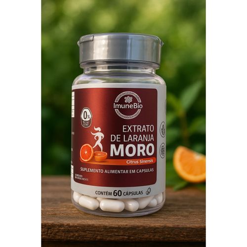 Suplemento Extrato de Laranja Moro Morosil- 540 Mg + Antocianinas 60 Caps Suplemento Extrato de Laranja Moro Morosil- 540 Mg + Antocianinas 60 Caps