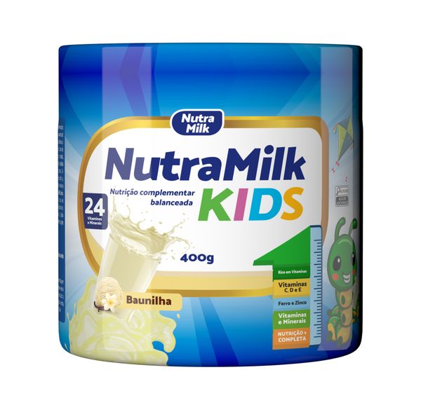 NUTRAMILK KIDS 400G BAUNILHA