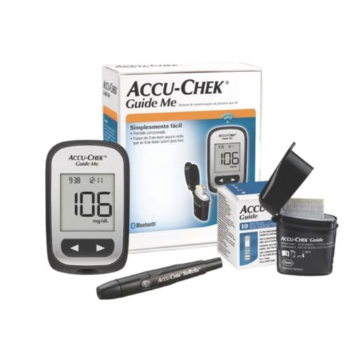 KIT ACCU-CHEK GUIDE ME C 10CT Kit Completo