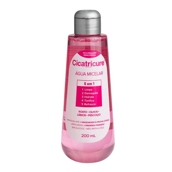 Água Micelar Cicatricure Limpeza Eficaz 200ml